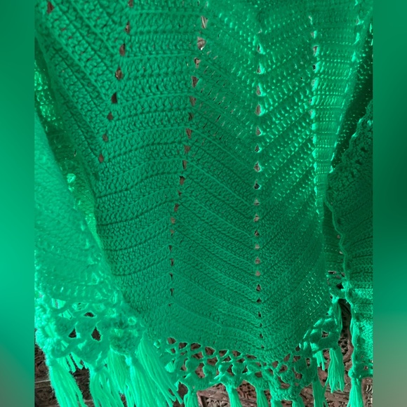 Hand crocheted shawl - Picture 3 of 5